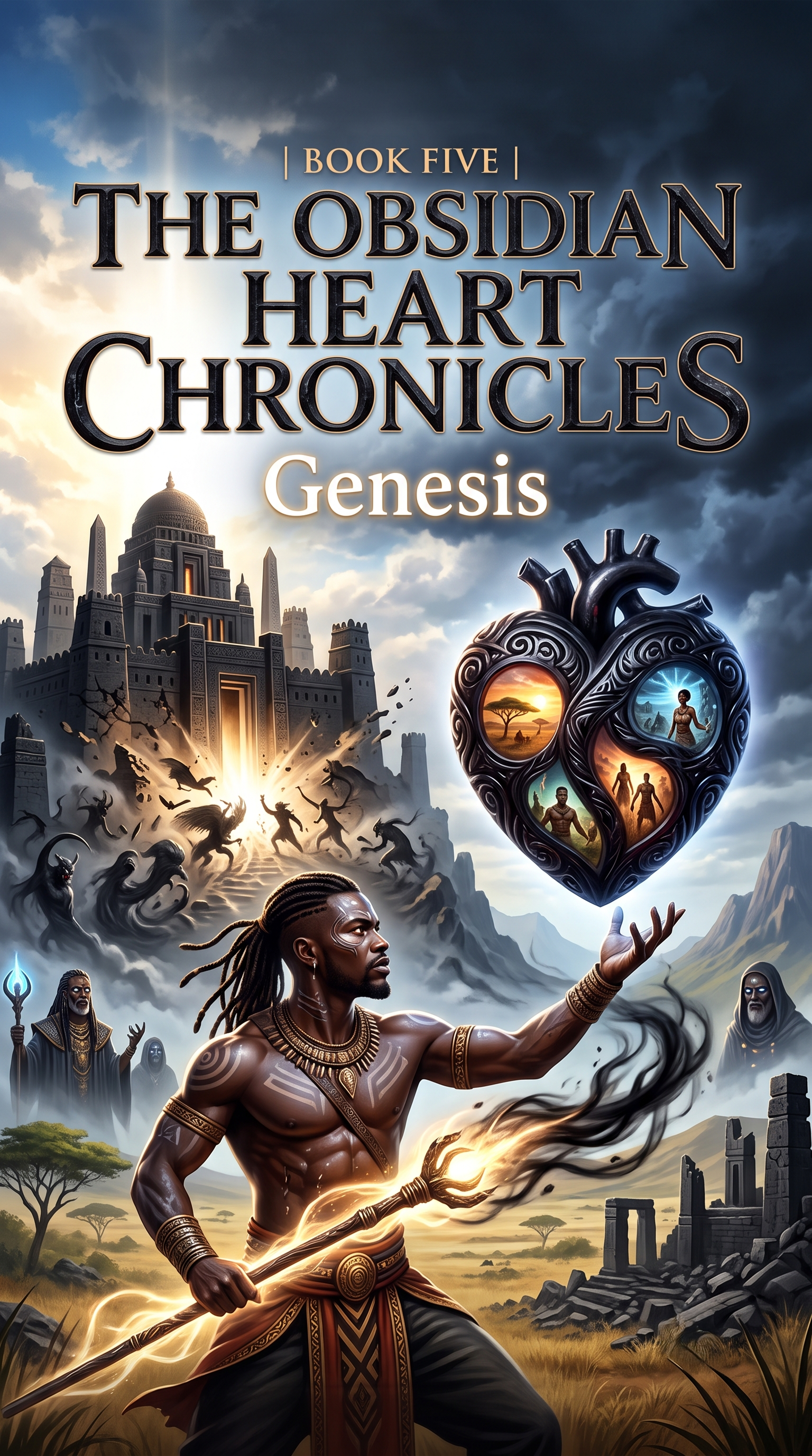 The Obsidian Heart Chronicles: Genesis Cover